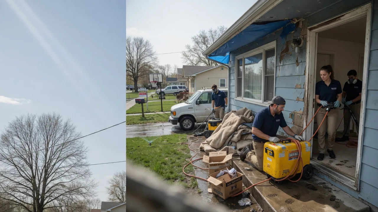 Basement Flood Cleanup in Glasgow, KY near me